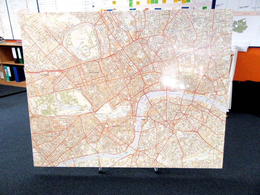 magnetic london map