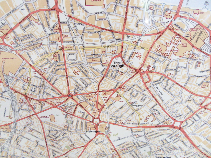 magnetic london map